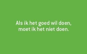 2 goed doen niet doen